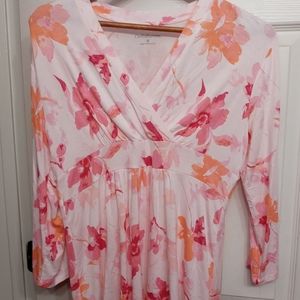 Croft & Barrow Floral top